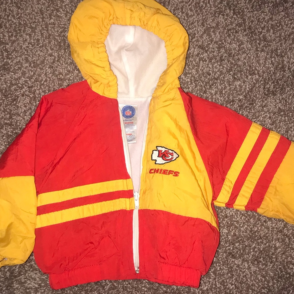 24 month KC chiefs windbreaker